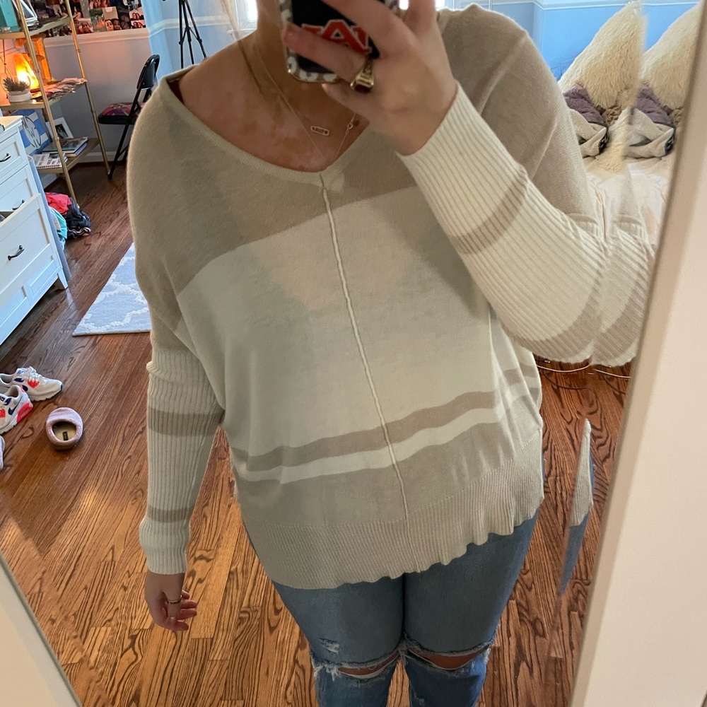 francescas v neck sweater